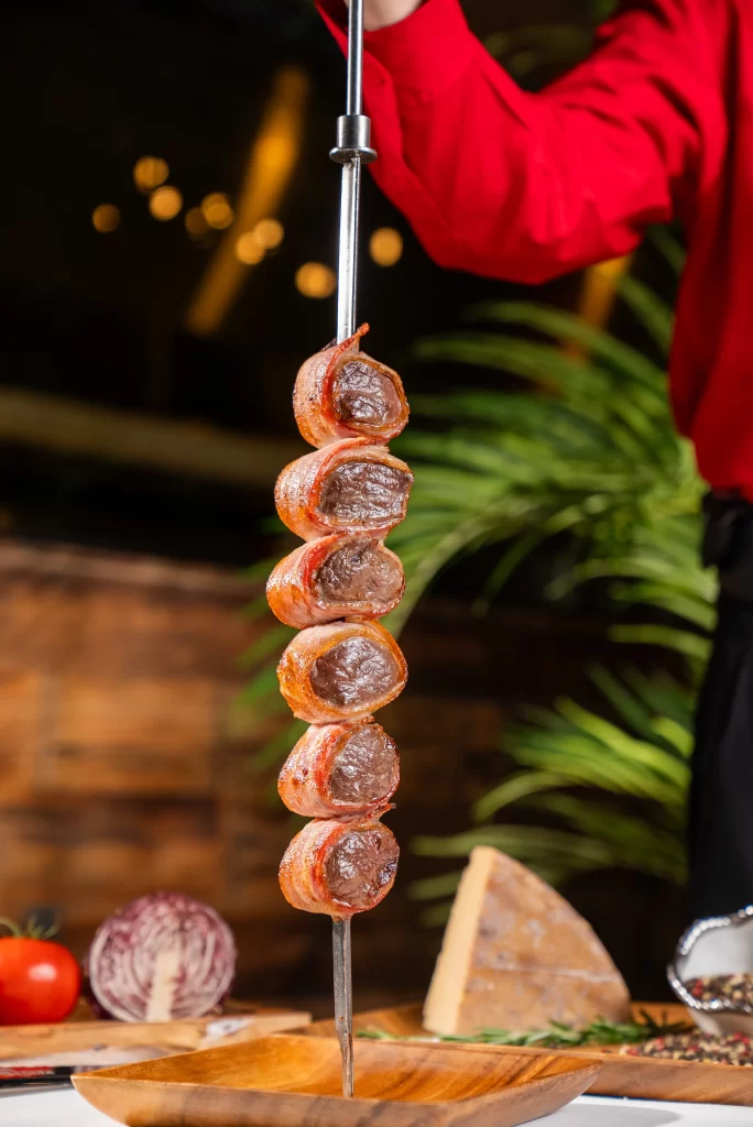 Bacon wrapped Tenderloin